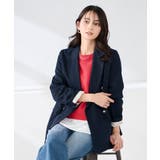 【洗える】ダブルブレストジャケット | a.v.v【WOMEN】 | 詳細画像3 