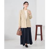 【洗える】ダブルブレストジャケット | a.v.v【WOMEN】 | 詳細画像30 