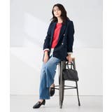 【洗える】ダブルブレストジャケット | a.v.v【WOMEN】 | 詳細画像4 