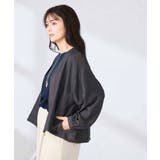 Vネックシアーブルゾン | a.v.v【WOMEN】 | 詳細画像11 