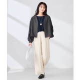 Vネックシアーブルゾン | a.v.v【WOMEN】 | 詳細画像12 