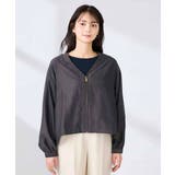 Vネックシアーブルゾン | a.v.v【WOMEN】 | 詳細画像16 