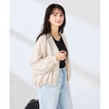 Vネックシアーブルゾン | a.v.v【WOMEN】 | 詳細画像3 