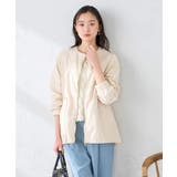 ウエストドロストノーカラーブルゾン | a.v.v【WOMEN】 | 詳細画像1 