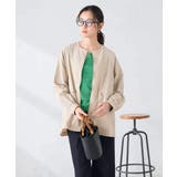 ウエストドロストノーカラーブルゾン | a.v.v【WOMEN】 | 詳細画像2 