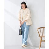 ウエストドロストノーカラーブルゾン | a.v.v【WOMEN】 | 詳細画像28 