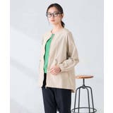 ウエストドロストノーカラーブルゾン | a.v.v【WOMEN】 | 詳細画像3 