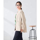 ウエストドロストノーカラーブルゾン | a.v.v【WOMEN】 | 詳細画像4 