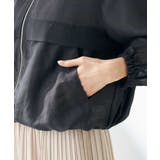 【洗える/イージーケア/接触冷感/毛玉になりにくい】ノーカラーシアーブルゾン | a.v.v【WOMEN】 | 詳細画像18