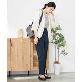 【洗える/イージーケア/接触冷感/毛玉になりにくい】ノーカラーシアーブルゾン | a.v.v【WOMEN】 | 詳細画像5