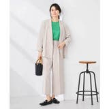 【接触冷感 UVカット 雑誌InRed(宝島社)5月号掲載】リネンライクダブルブ… | a.v.v【WOMEN】 | 詳細画像19 