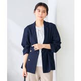 【接触冷感 UVカット 雑誌InRed(宝島社)5月号掲載】リネンライクダブルブ… | a.v.v【WOMEN】 | 詳細画像6 