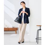 【接触冷感 UVカット 雑誌InRed(宝島社)5月号掲載】リネンライクダブルブ… | a.v.v【WOMEN】 | 詳細画像8 