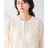 ノーカラーレースブルゾン | a.v.v【WOMEN】 | 詳細画像12 