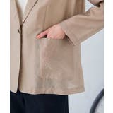 シアーシングルジャケット | a.v.v【WOMEN】 | 詳細画像11 