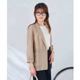 シアーシングルジャケット | a.v.v【WOMEN】 | 詳細画像17 