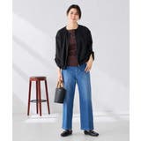 ノーカラーメッシュブルゾン | a.v.v【WOMEN】 | 詳細画像11 