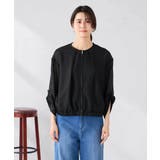 ノーカラーメッシュブルゾン | a.v.v【WOMEN】 | 詳細画像14 