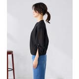 ノーカラーメッシュブルゾン | a.v.v【WOMEN】 | 詳細画像15 