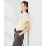【洗える】クロップド丈テーラードジレ | a.v.v【WOMEN】 | 詳細画像12