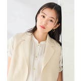【洗える】クロップド丈テーラードジレ | a.v.v【WOMEN】 | 詳細画像14