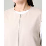 ギャザーヘムベスト | a.v.v【WOMEN】 | 詳細画像11 