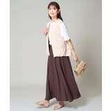 ギャザーヘムベスト | a.v.v【WOMEN】 | 詳細画像6 