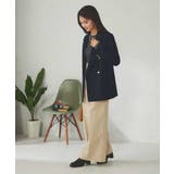 【マシンウォッシャブル】ダブルブレストジャケット | a.v.v【WOMEN】 | 詳細画像10 