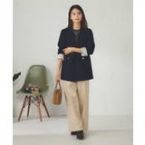 【マシンウォッシャブル】ダブルブレストジャケット | a.v.v【WOMEN】 | 詳細画像12 