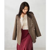 【マシンウォッシャブル】ダブルブレストジャケット | a.v.v【WOMEN】 | 詳細画像21 