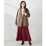 【マシンウォッシャブル】ダブルブレストジャケット | a.v.v【WOMEN】 | 詳細画像24 