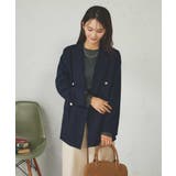 【マシンウォッシャブル】ダブルブレストジャケット | a.v.v【WOMEN】 | 詳細画像4 