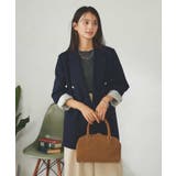 【マシンウォッシャブル】ダブルブレストジャケット | a.v.v【WOMEN】 | 詳細画像5 