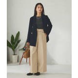 【マシンウォッシャブル】ダブルブレストジャケット | a.v.v【WOMEN】 | 詳細画像9 