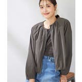 ダークグレー | バルーンヘムブルゾン | a.v.v【WOMEN】