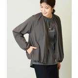 チャコール | バルーンヘムジャケット | a.v.v【WOMEN】