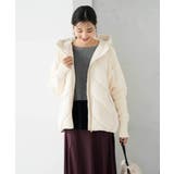 アイボリー | キルトニットドッキングジャケット | a.v.v【WOMEN】