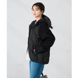 ブラック | キルトニットドッキングジャケット | a.v.v【WOMEN】