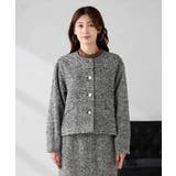 ブークレノーカラージャケット | a.v.v【WOMEN】 | 詳細画像11 