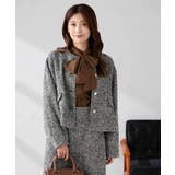 ブークレノーカラージャケット | a.v.v【WOMEN】 | 詳細画像2 