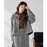 ブークレノーカラージャケット | a.v.v【WOMEN】 | 詳細画像3 