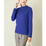 ブルー | プチハイネックリブトップス | a.v.v【WOMEN】