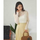 シアーウェーブハイネックカットソー | a.v.v【WOMEN】 | 詳細画像2