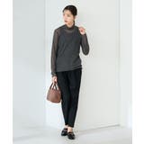 シアーウェーブハイネックカットソー | a.v.v【WOMEN】 | 詳細画像30