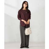 ロゴアソートロンT | a.v.v【WOMEN】 | 詳細画像3 