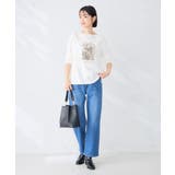 アソート ロゴ プリント 長袖 Tシャツ | a.v.v【WOMEN】 | 詳細画像12 