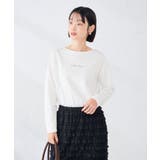 アソート ロゴ プリント 長袖 Tシャツ | a.v.v【WOMEN】 | 詳細画像24 