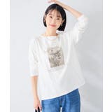 アソート ロゴ プリント 長袖 Tシャツ | a.v.v【WOMEN】 | 詳細画像8 