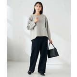 【洗える/ストレッチ 】ウールライクジャージプルオーバー | a.v.v【WOMEN】 | 詳細画像12 