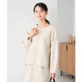 【洗える/ストレッチ 】ウールライクジャージプルオーバー | a.v.v【WOMEN】 | 詳細画像2 